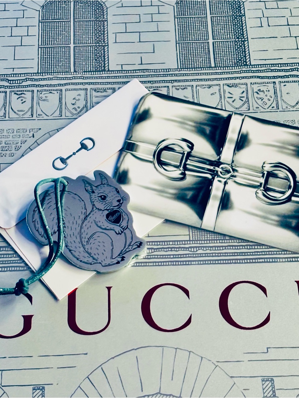Gucci Authentic Ornament Brand New Includes Gucci Card & Envelope